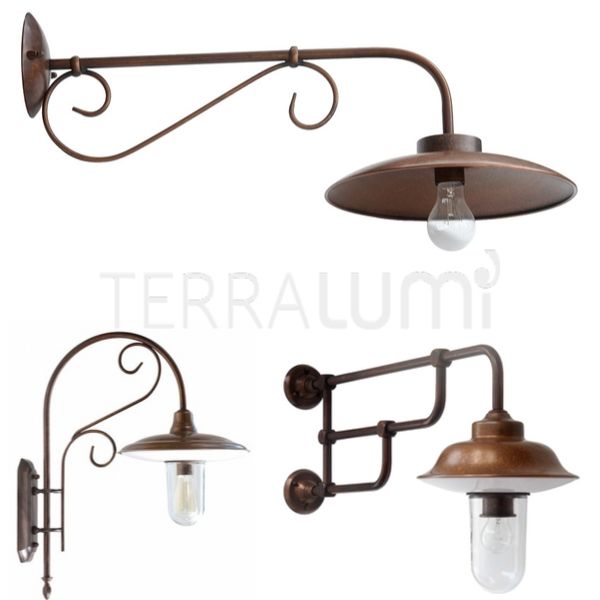 mediterrane Außenlampe