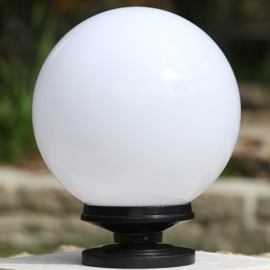 Globe Pedestal Garden Lights, Outdoor Globe Lamp Post