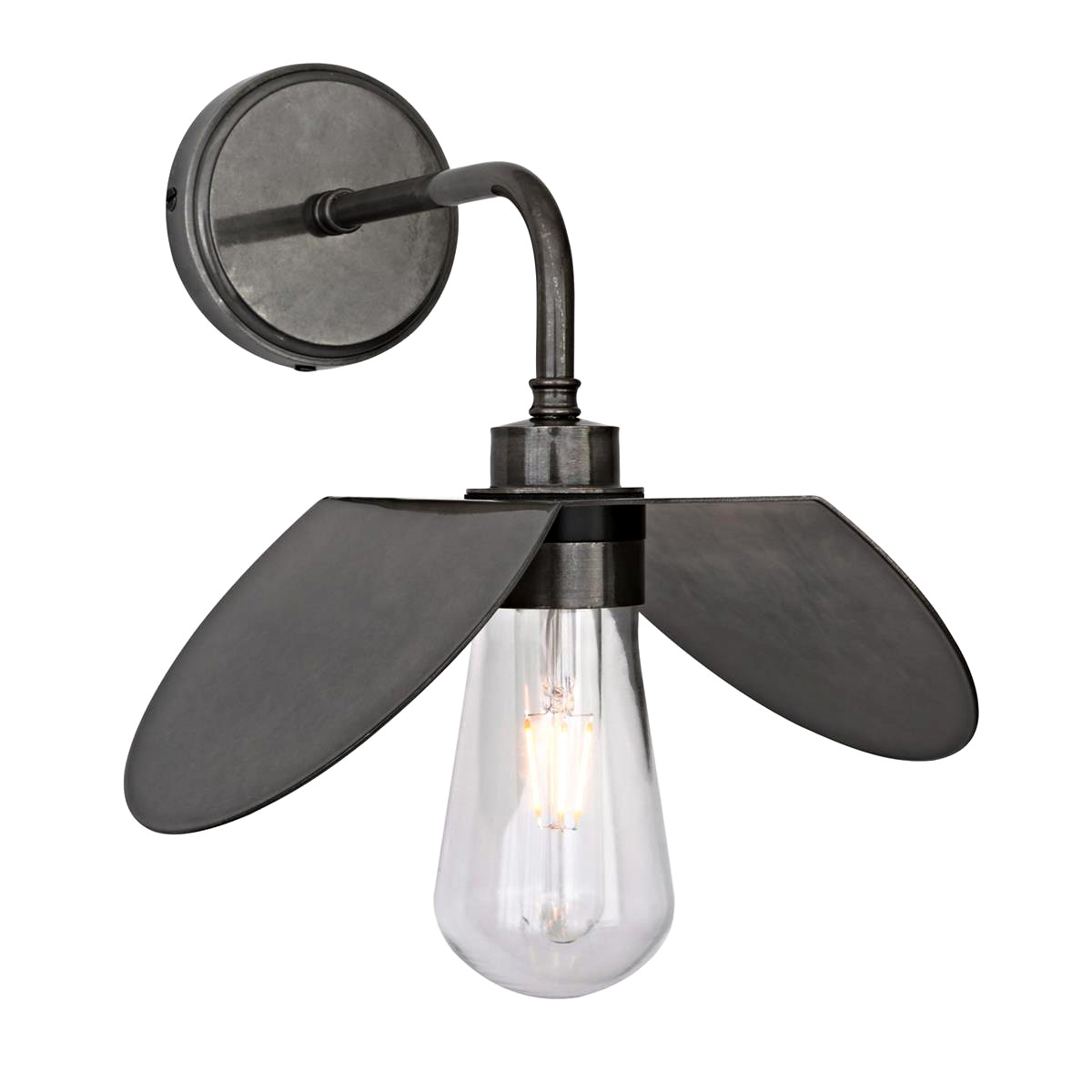 Outdoor Sconce Heli Made Of Brass Terra Lumi