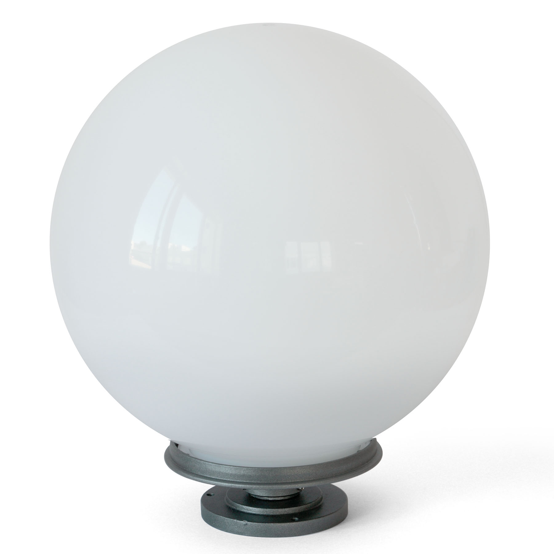 Garden Globe Light LD 01.02.05 with round pedestal - Terra Lumi