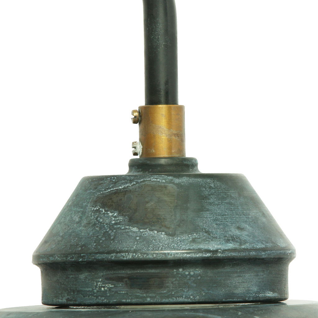 Classic German Barn Lamp Bw 135 Aged Copper Terra Lumi