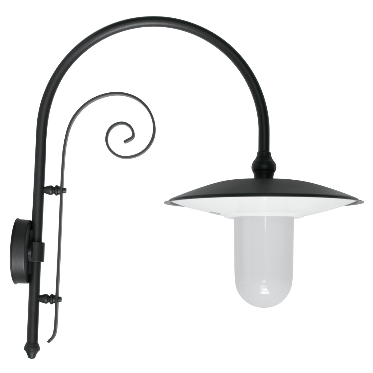 Grosse Italienische Wandlampe Fur Aussen Mit Verziertem Bogenarm