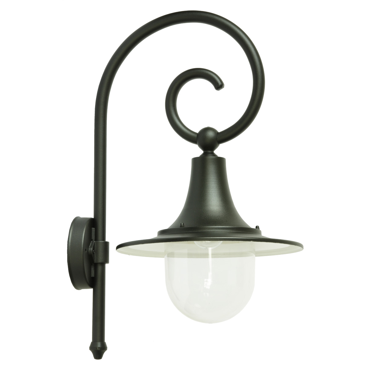 Industriestil Wandlampe Fur Aussen Mit Bischofstab Terra Lumi
