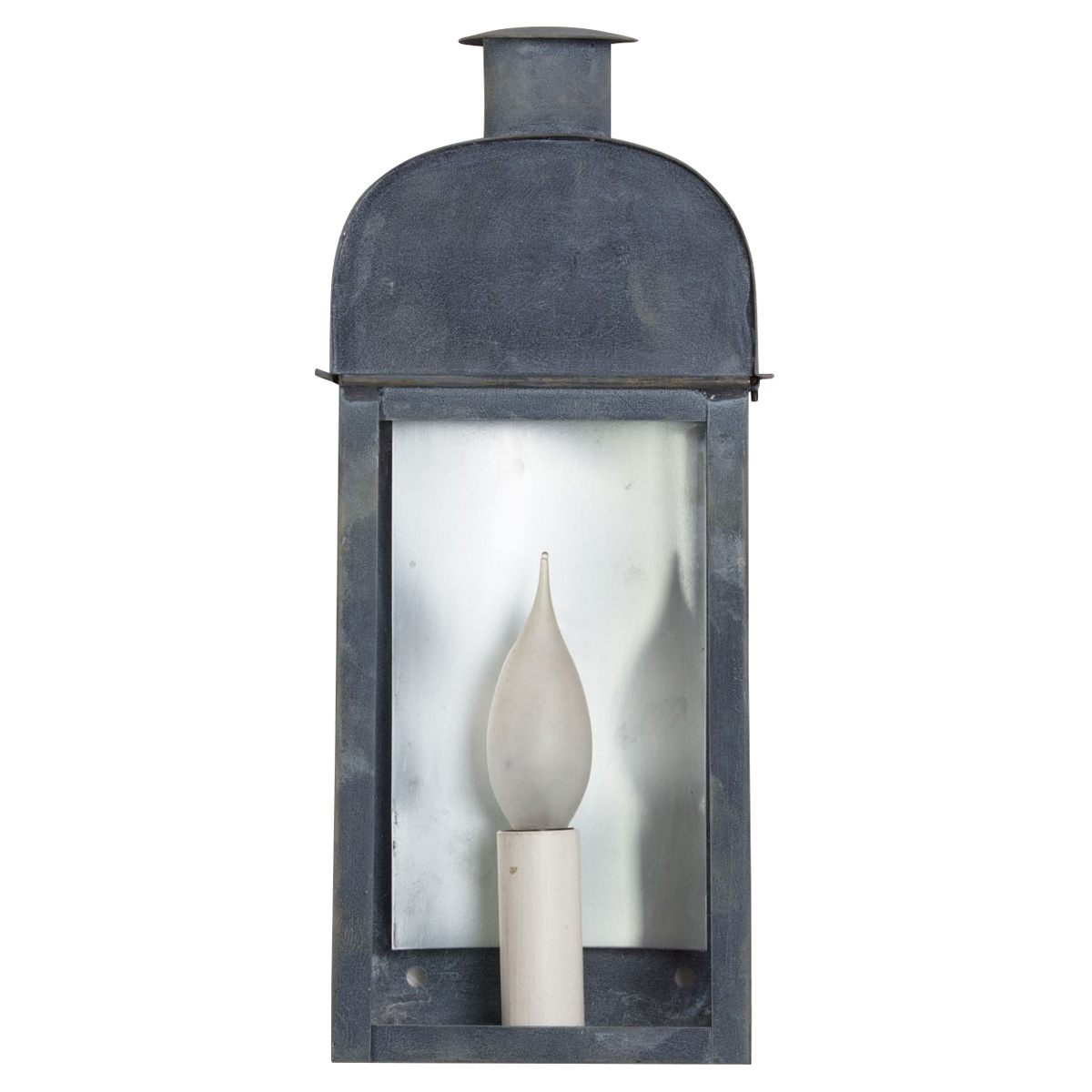 Kleine rustikale Wandlaterne mit "Schornstein" Swansea TPM - Terra Lumi