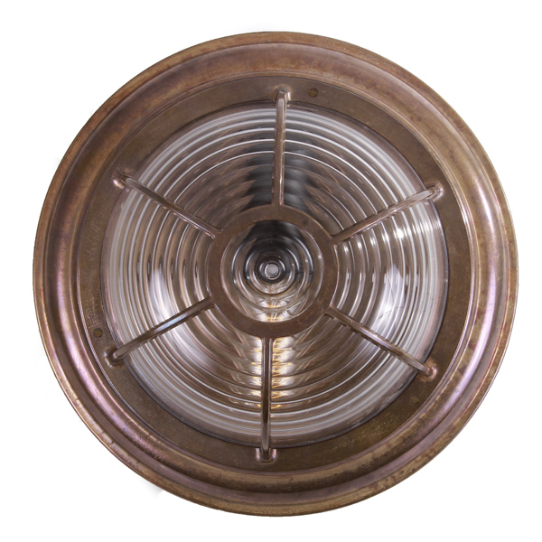 Marine-Deckenleuchte mit Holophanglas Adore - Terra Lumi