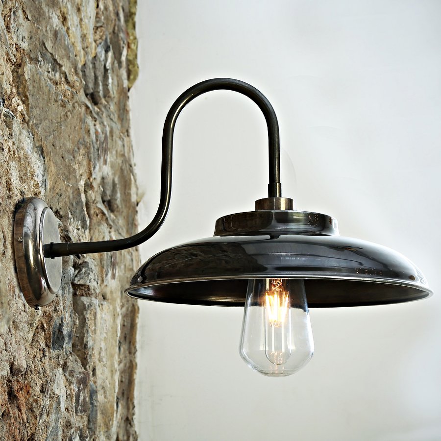 Schwanenhals-Wandleuchte Dara aus Irlandmit LED - Terra Lumi