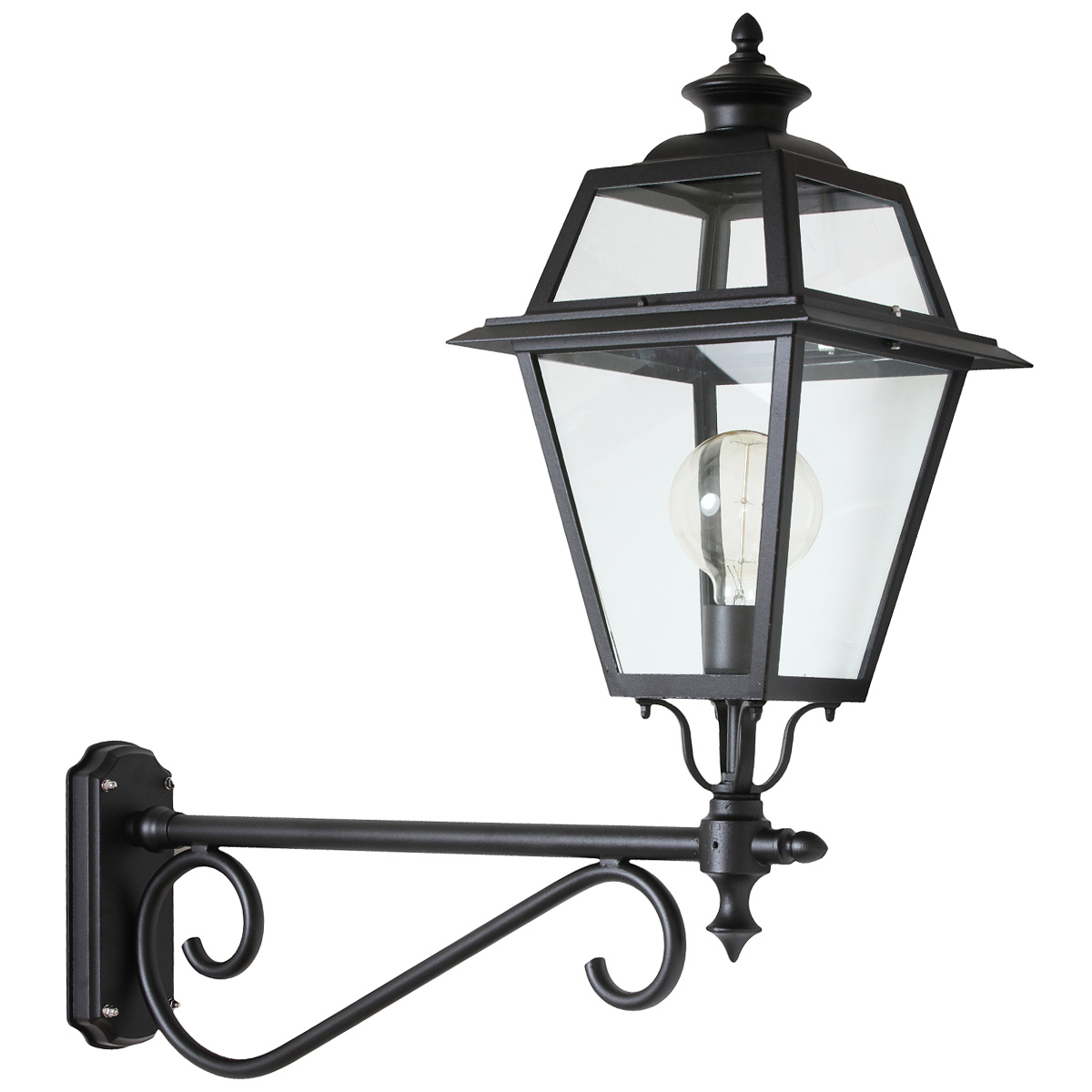 Große Wandleuchte für außen aus Aluminiumguss - Terra Lumi