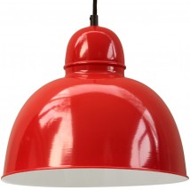 Hängeleuchte aus Aluminium Kehl mit Halbkugelschirm - Terra Lumi