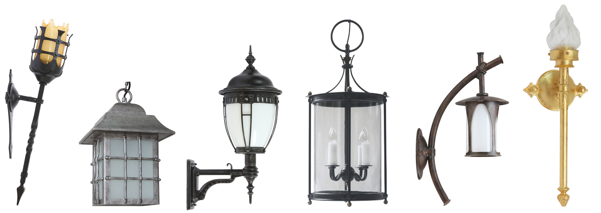Schmiedeeiserne Lampen Fur Aussen Klassisch Und Robust