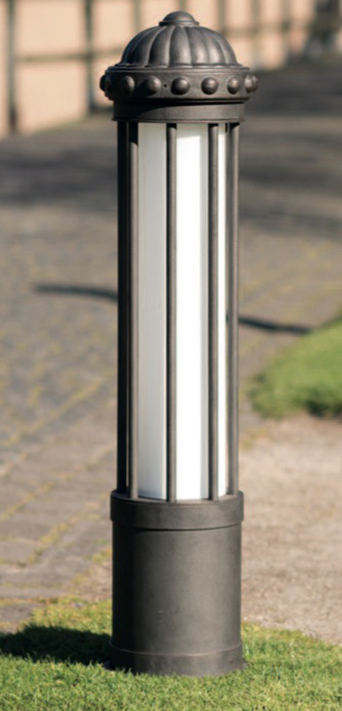 Iron Post Lamp AL 6855
