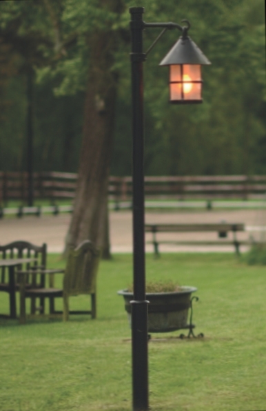 Medieval Garden Mount Post Light AL 6658 Medieval Garden Mount Post Light AL 6658