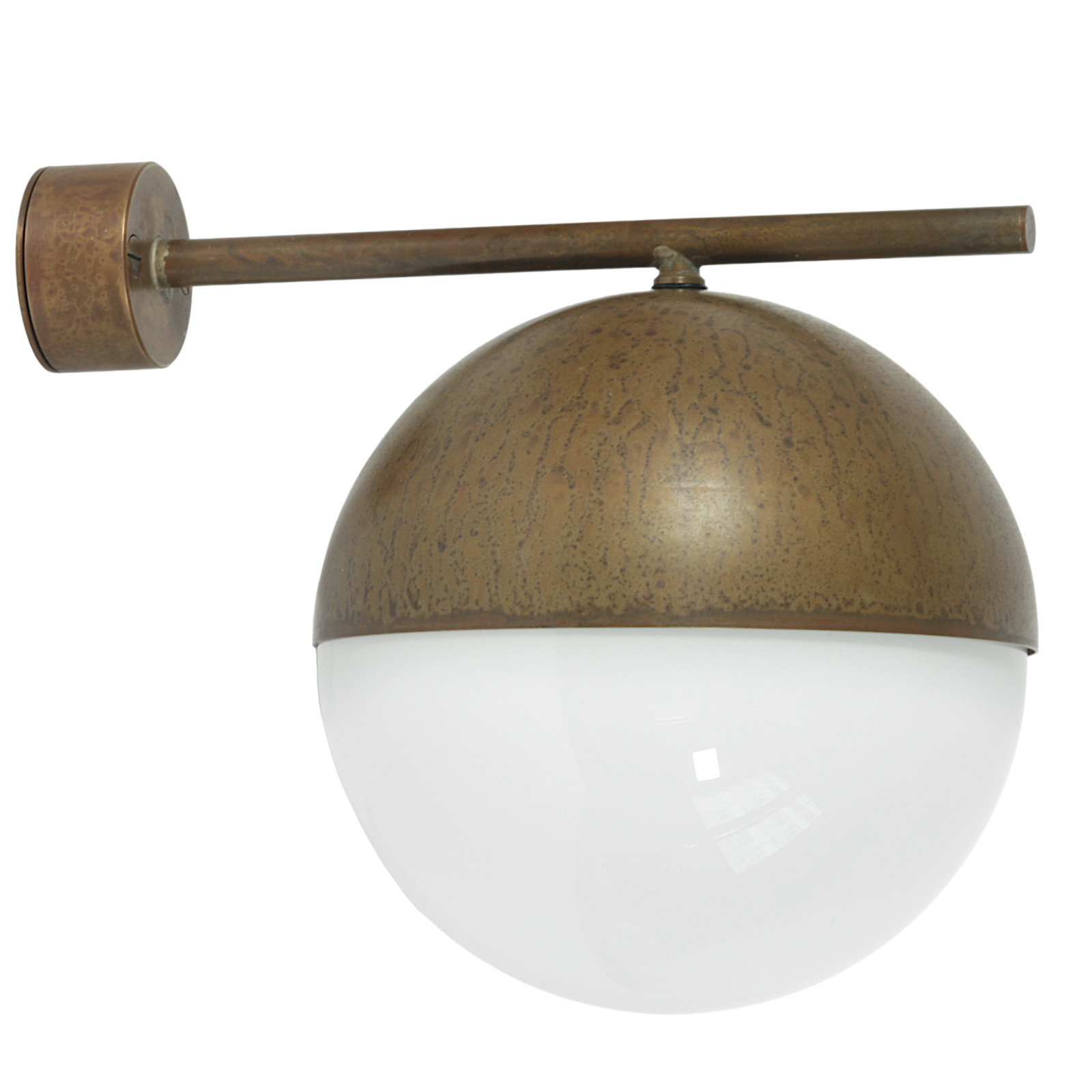 Brass Globe Wall Light Sfera