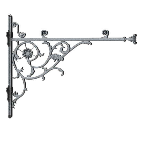 Bild 1: Universeller Wandarm Fleur mit Jugendstil-Girlande Universeller Wandarm Fleur mit Jugendstil-Girlande: Universeller Wandarm Fleur mit Jugendstil-Girlande