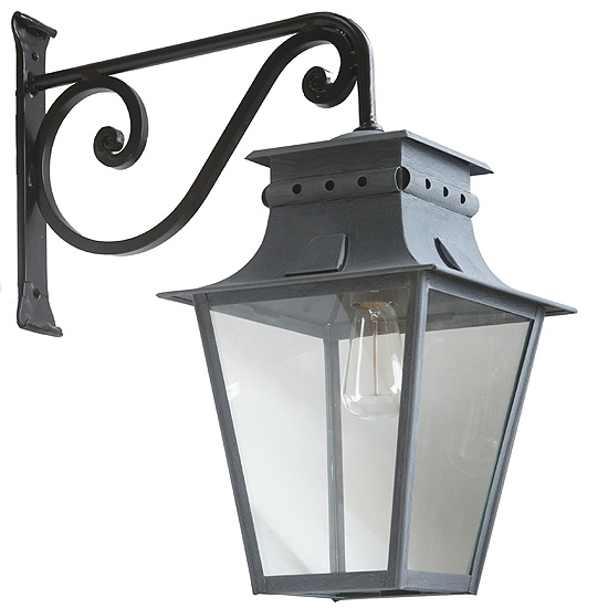 Historical Handcrafted Outdoor Wall Lantern Megève