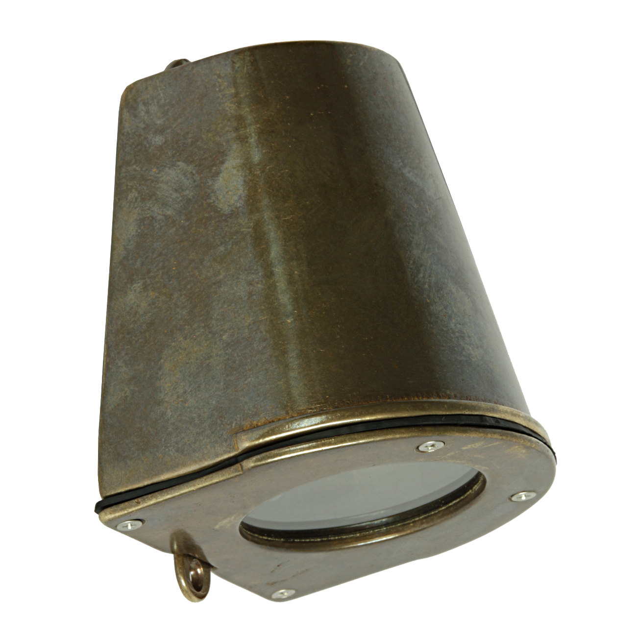 LED-Wandstrahler aus Messing Wake, IP54 LED-Wandstrahler aus Messing Wake, IP54