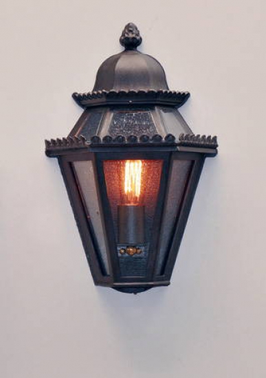 Flat Outdoor Wall Lantern by Robers WL 3551.3552 Flat Outdoor Wall Lantern by Robers WL 3551.3552