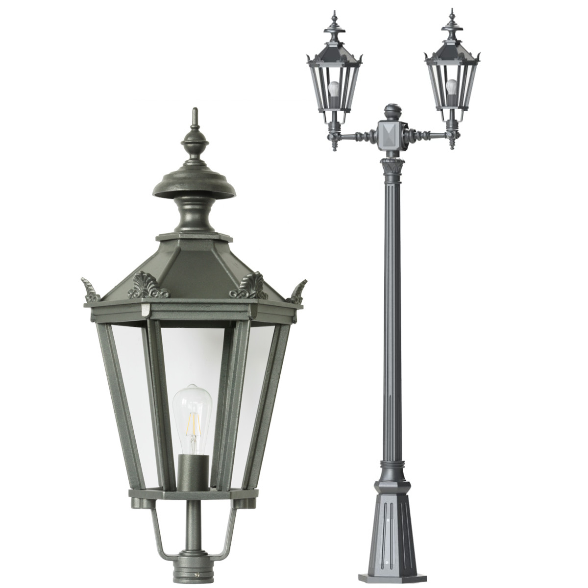 Zweiflammige Standleuchte Rodos GP3K.Danzig.71