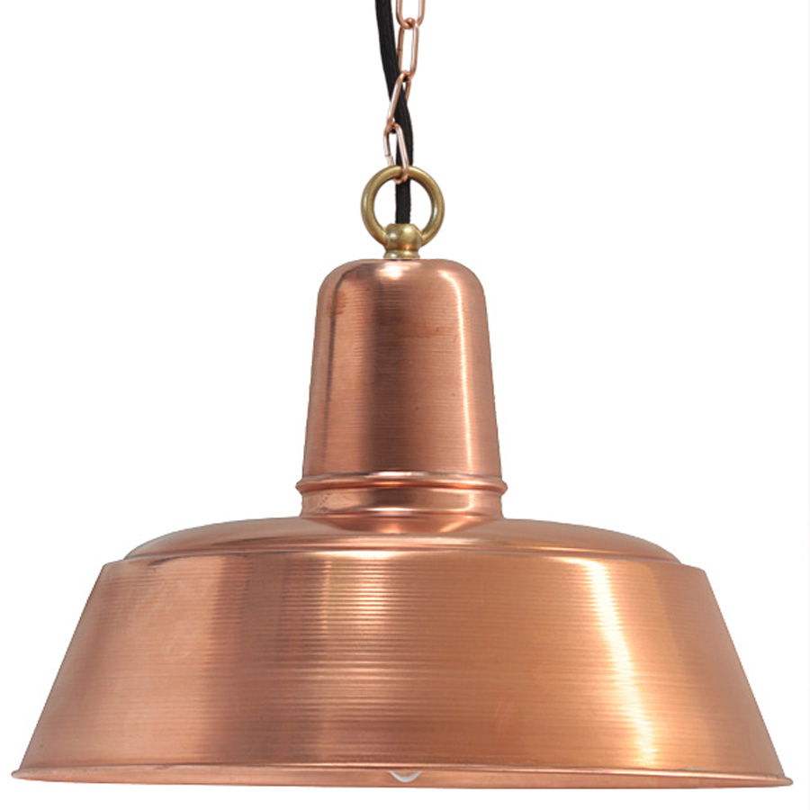 Timeless Industrial Copper Pendant Light Berlin