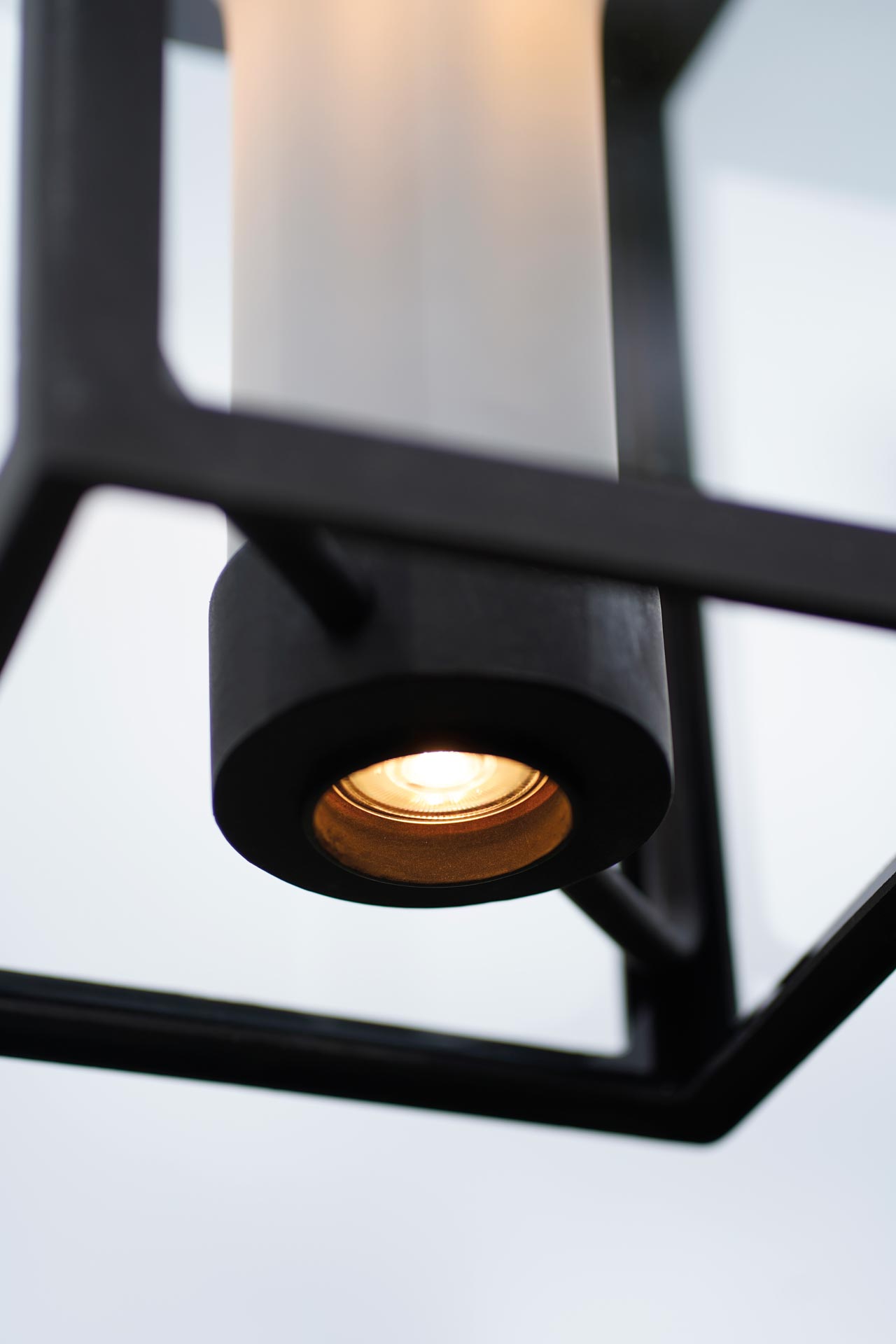 Klassische Standleuchte mit Hängelaterne und Downlight AL 6701, 247 cm, Bild 3