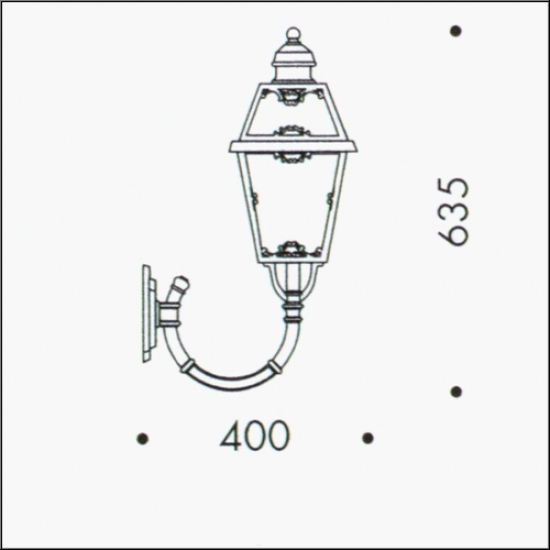 Bild 2: Außenlampe in Klassik-Optik Klassische Wand-Außenleuchte: Außenlampe in Klassik-Optik