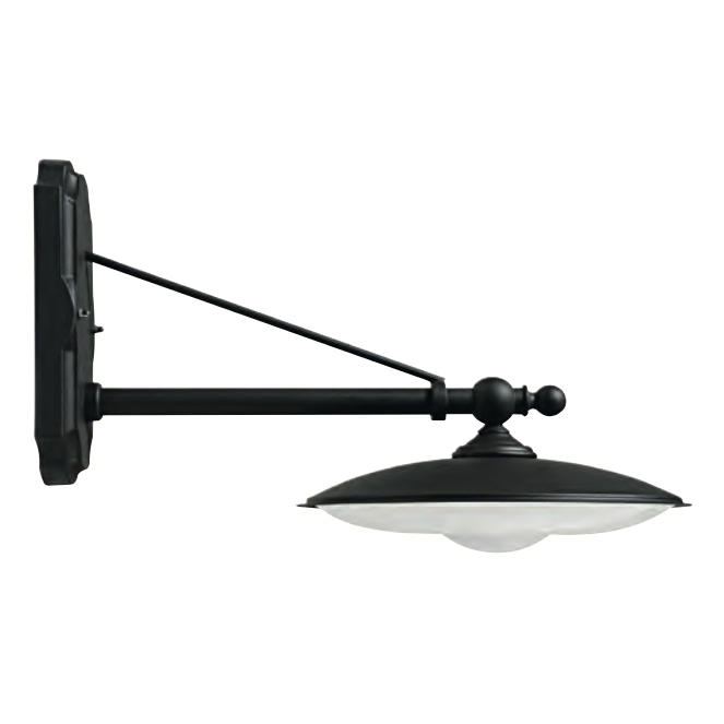 LED-Wandleuchte für außen mit Armstrebe LED-Wandleuchte für außen mit Armstrebe