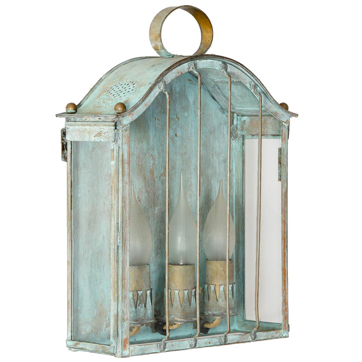 Rustikale Außenwandleuchte mit Gitter Cellier MM Rustikale Außenwandleuchte mit Gitter Cellier MM