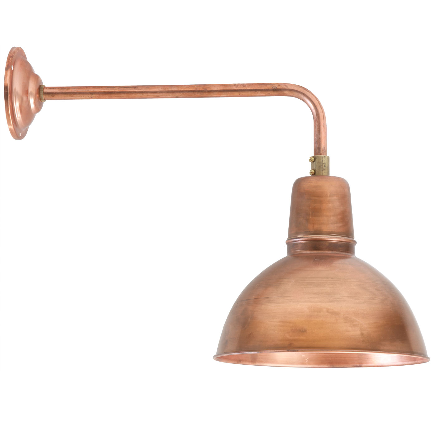 Original Outdoor Industrial Wall Light Köln RO 130 Copper