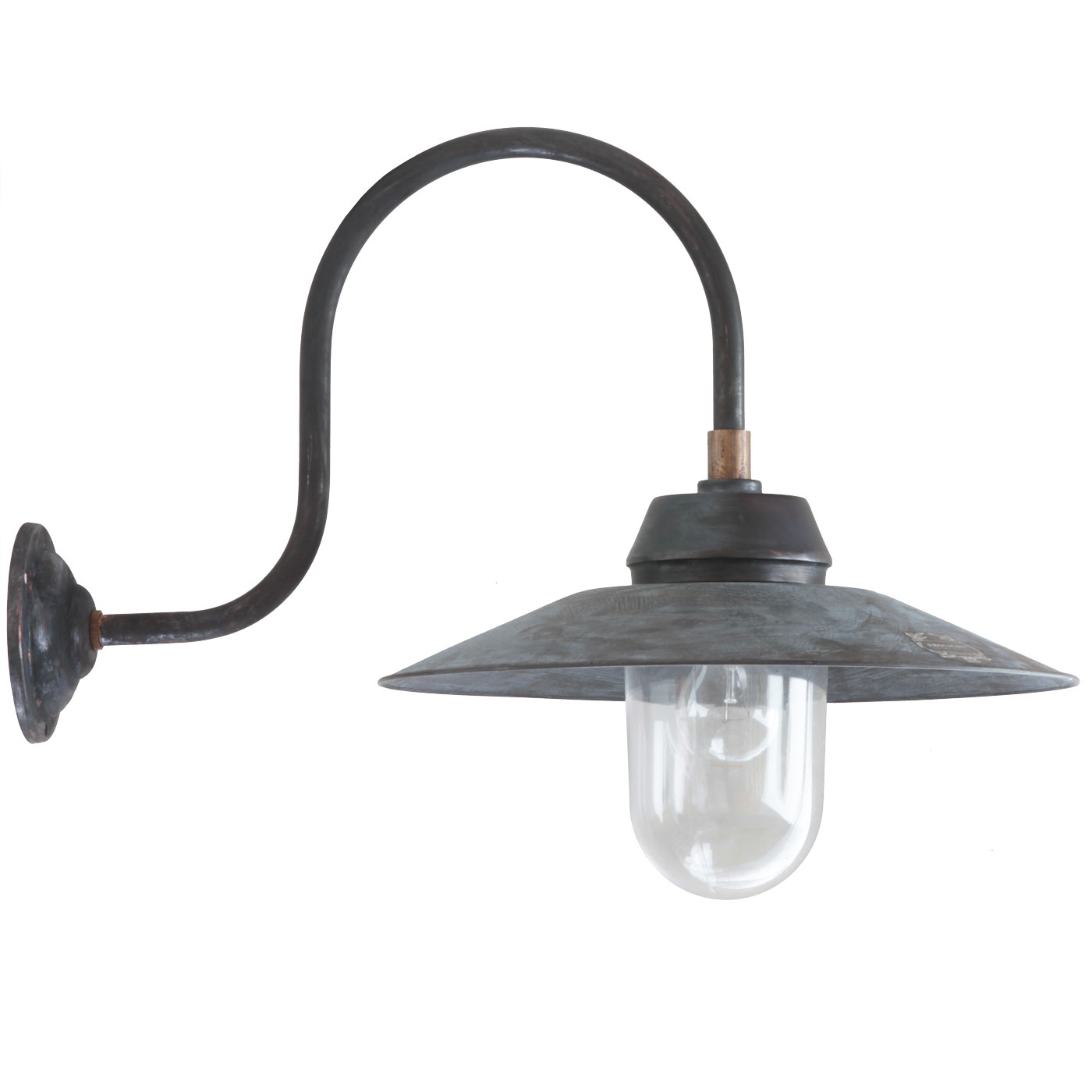 Large Classic Outdoor Sconce Bremen RO 1600 Copper