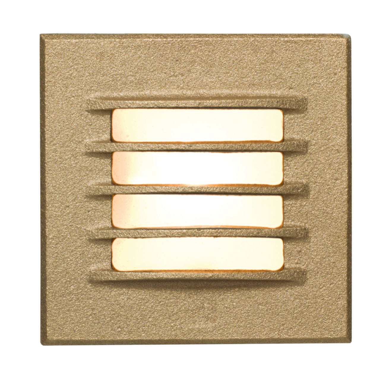 Low Voltage Recessed Step Light Painted Silver 7600