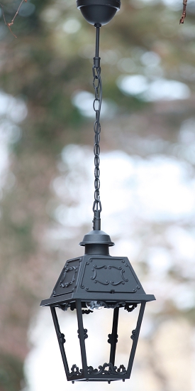 Italian Pendant Lantern with Decoration