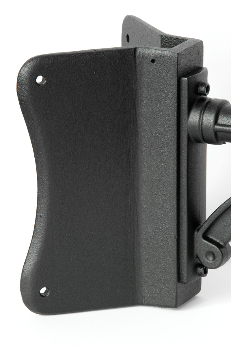 Fig. 4: Eckmodul Large Stainless Steel Outdoor Wall Light with Bracket: Eckmodul