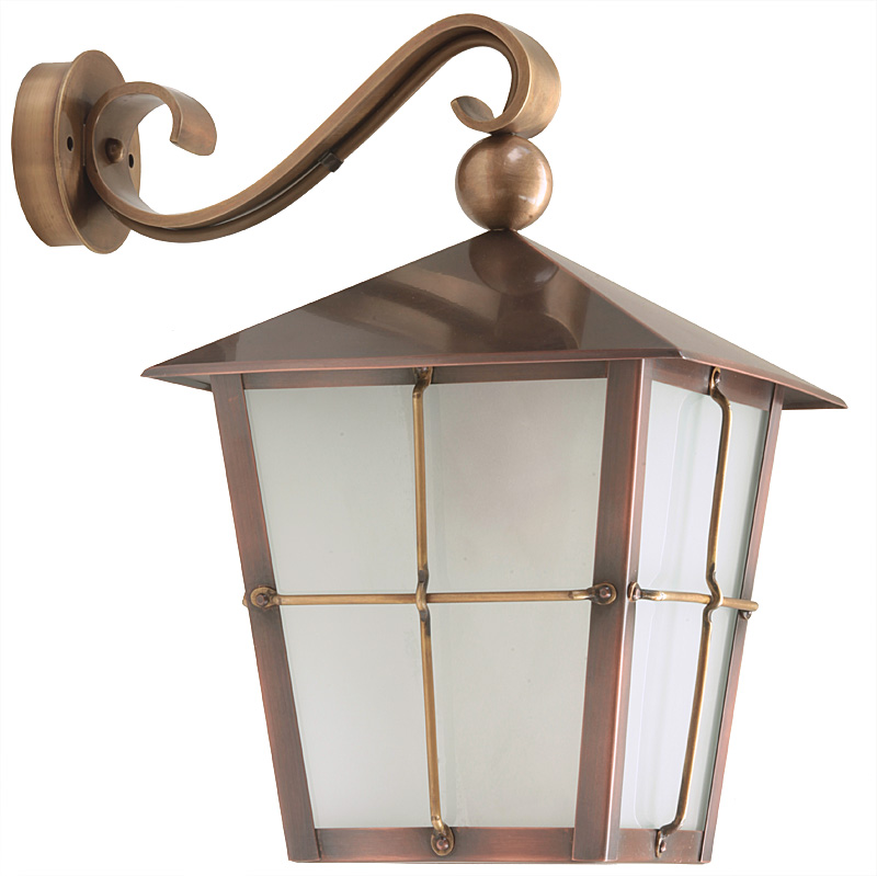 Historical Bavarian Outdoor Wall Light Schliersee