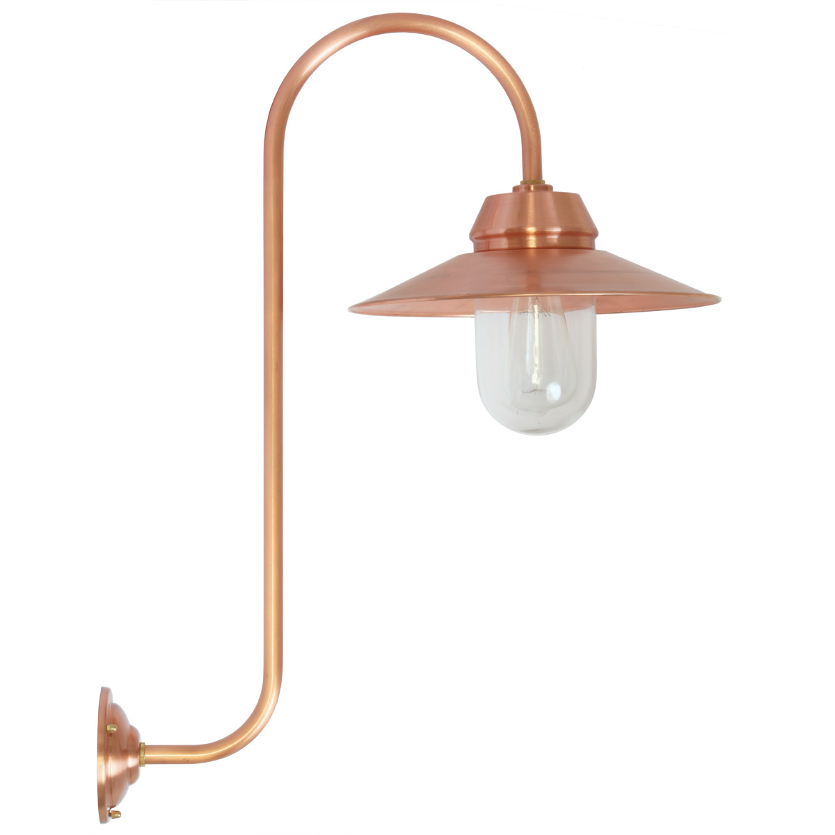 Hohe Landhaus-Wandlampe BW 1600 SO Kupfer Hohe Landhaus-Wandlampe BW 1600 SO Kupfer