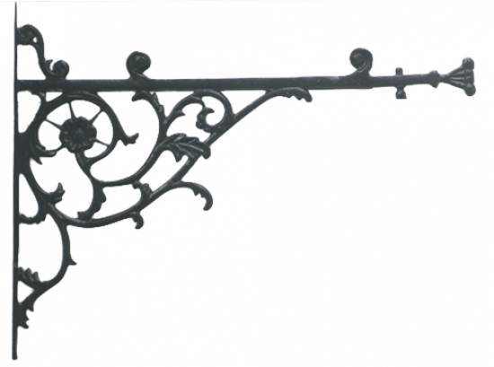 Bild 3: Universeller Wandarm Fleur mit Jugendstil-Girlande Universeller Wandarm Fleur mit Jugendstil-Girlande: Universeller Wandarm Fleur mit Jugendstil-Girlande