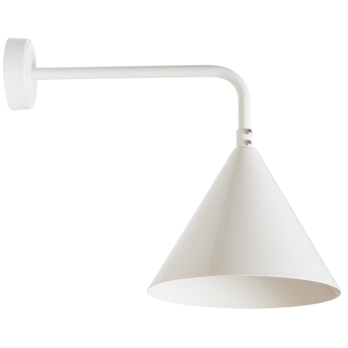 Outdoor Wall Light Zwickau with Conical Reflector