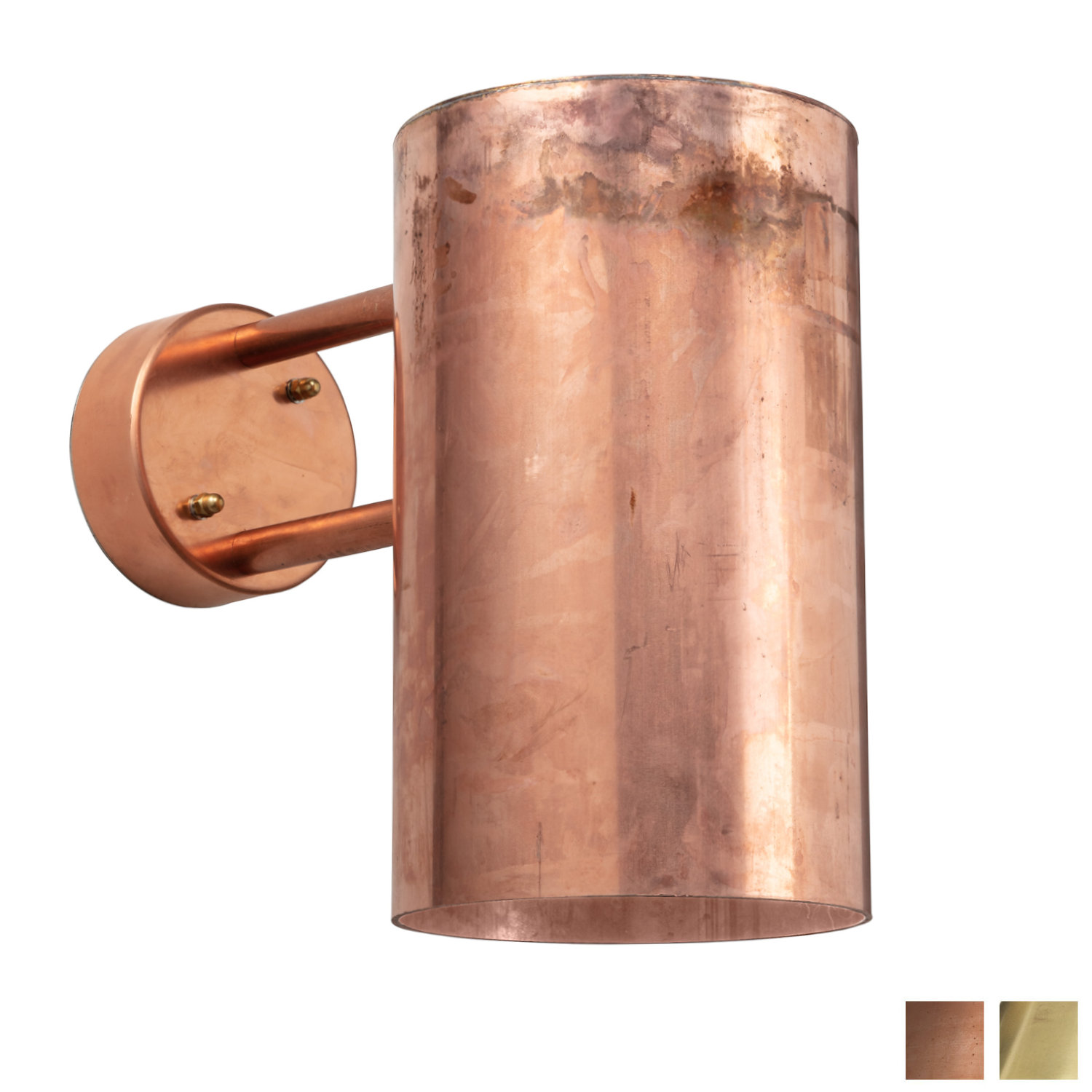 Swedish Outdoor Scone C627 in Copper or Brass