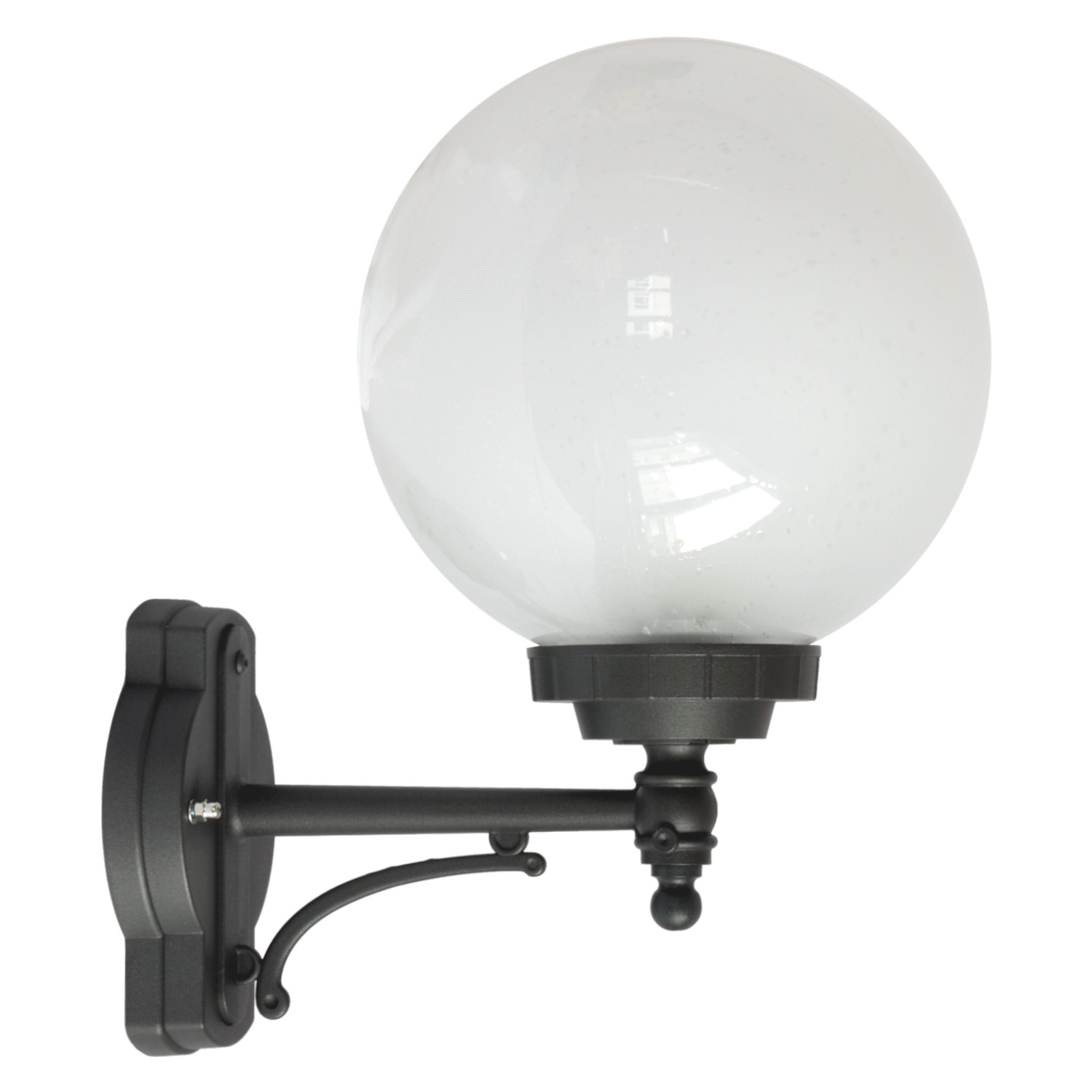 Globe Wall Light with Short Boom Globe Wall Light with Short Boom