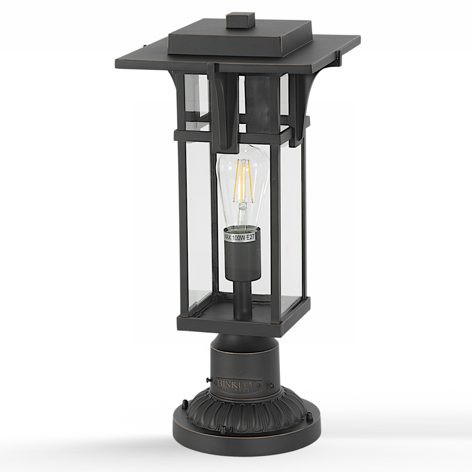 Stylish Garden Light in Antique Bronze