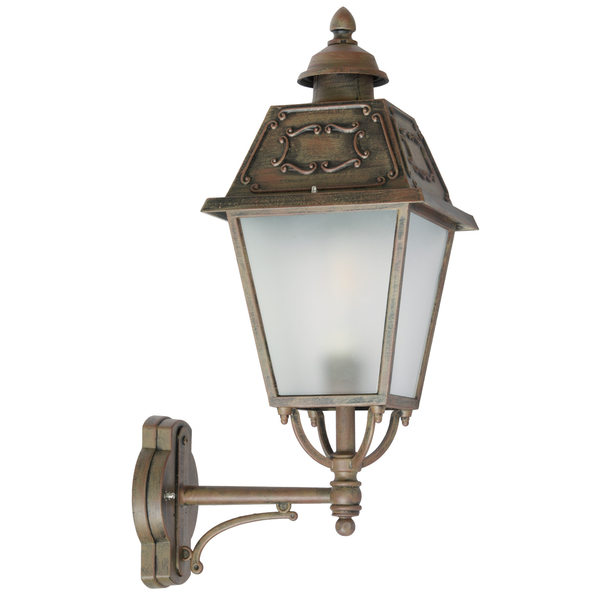 Art Nouveau Wall Lamp with Short Arm