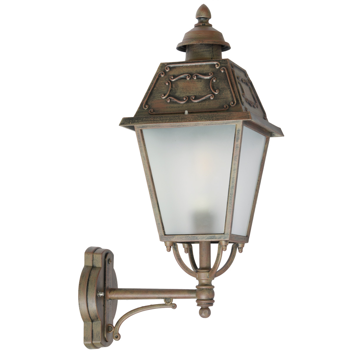 Jugendstil-Wandlaterne mit kurzem Ausleger Jugendstil-Wandlaterne mit kurzem Ausleger