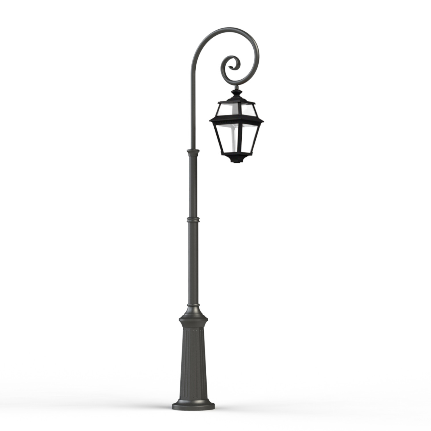 Historical Mount Post Light With Crozier Place des Vosges 2 Historical Mount Post Light With Crozier Place des Vosges 2