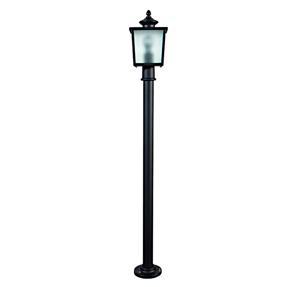 Italian Lamp Post with Four-sided Lantern