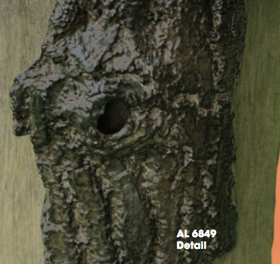 Baumstamm-Pollerleuchte aus Schmiedeeisen AL 6849, Bild 4 Baumstamm-Pollerleuchte aus Schmiedeeisen AL 6849, Bild 4