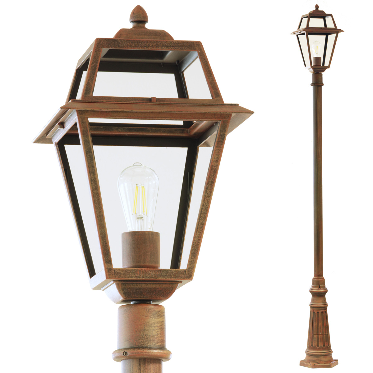 Classical Post Lantern from Italy Classical Post Lantern from Italy