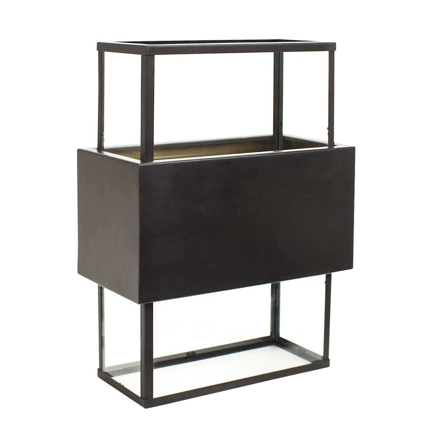 Messing-Wandleuchte mit Zierblende Messing-Wandleuchte mit Zierblende