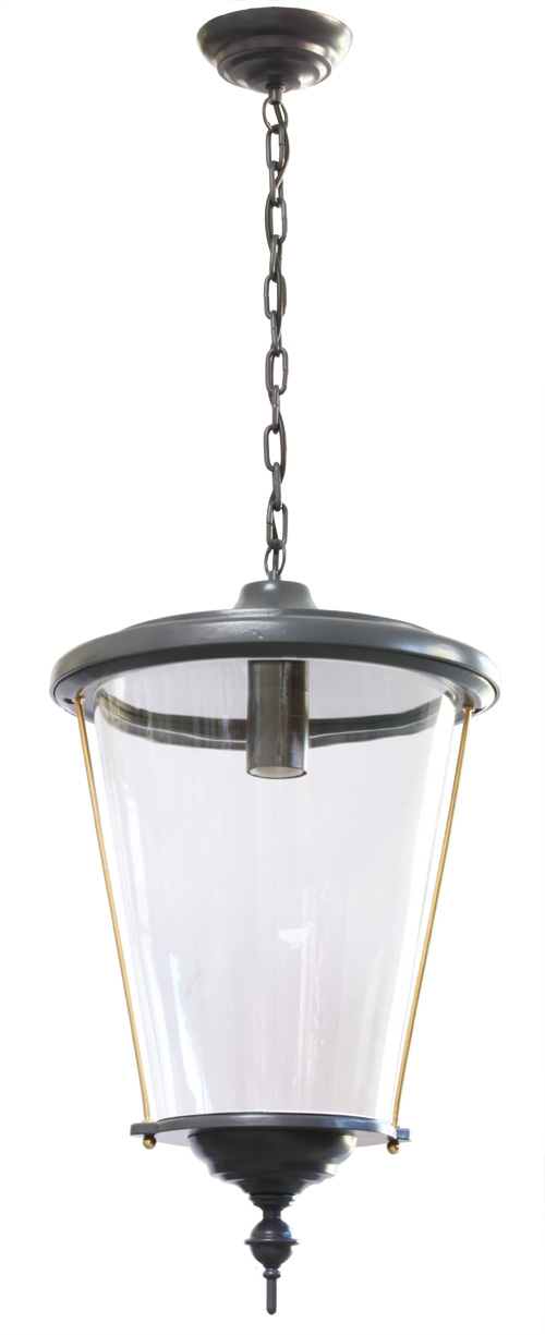 Pendelleuchte 43Z mit Glasmantellaterne Pendelleuchte 43Z mit Glasmantellaterne