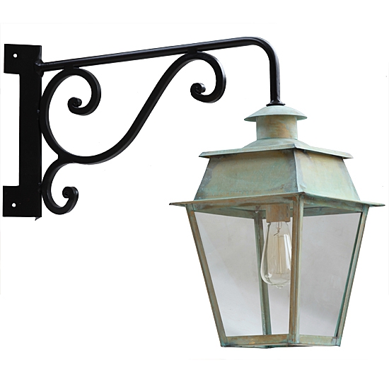 Handcrafted Corner Wall Lantern Bordeaux GM Handcrafted Corner Wall Lantern Bordeaux GM