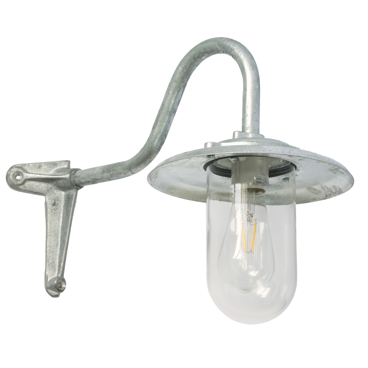 Exterior Corner Bracket Light with Swan Neck Arm 7677, Fig. 3 Exterior Corner Bracket Light with Swan Neck Arm 7677, Fig. 3
