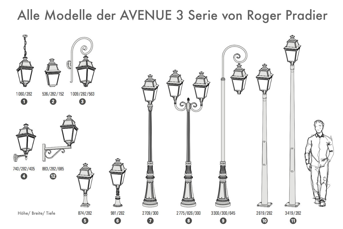 Große Wandleuchte mit Bischofstab Avenue 3, Bild 9 Große Wandleuchte mit Bischofstab Avenue 3, Bild 9