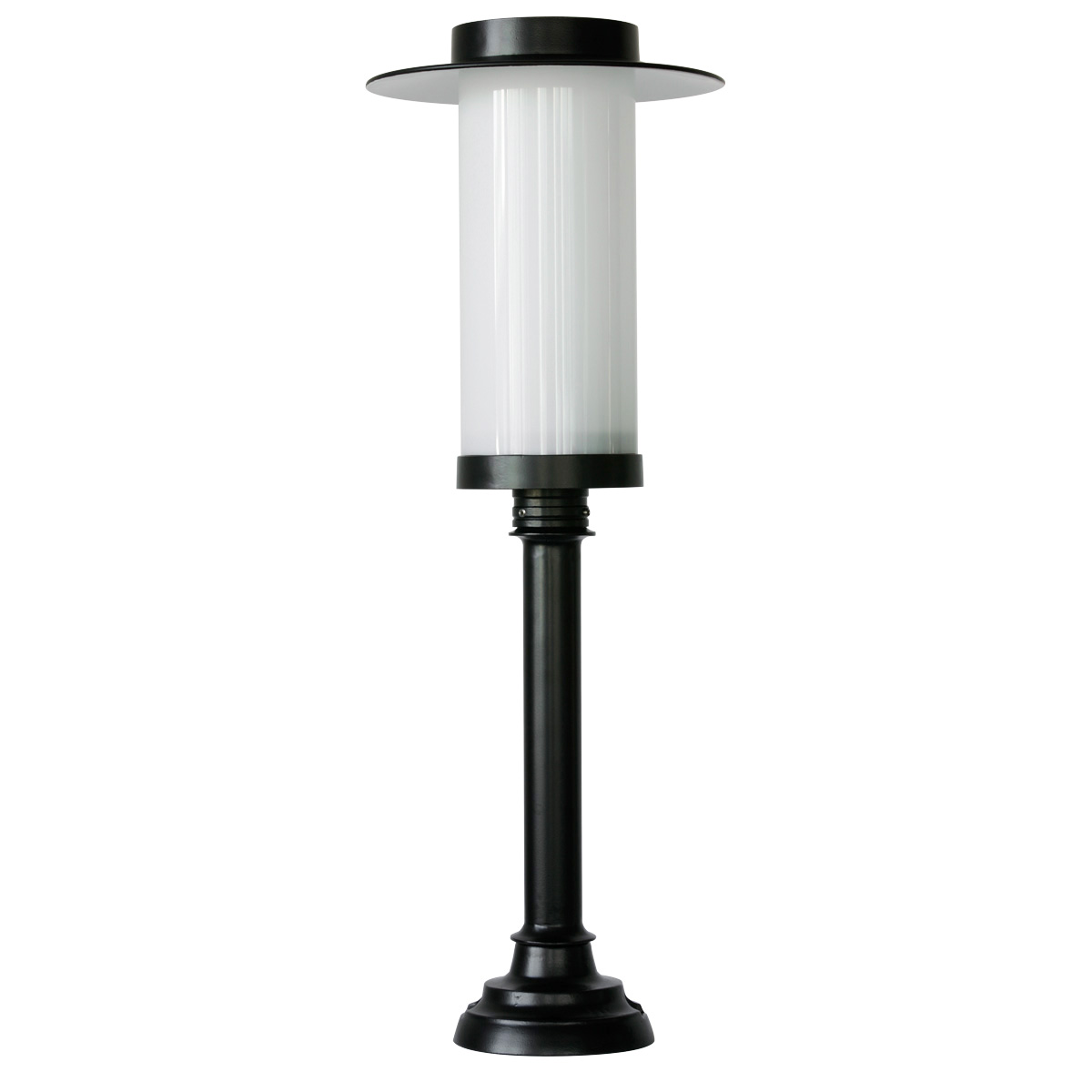 Large cylinder lamp with shade made of cast aluminium Elba 37 B3